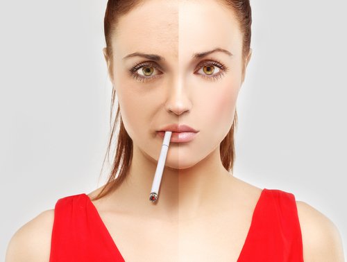 اعرفى أضرار التدخين على جمالك