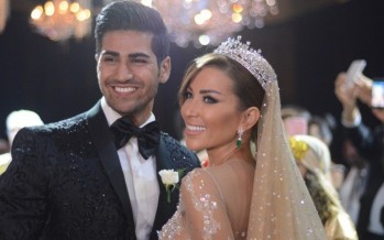 صورٌ تقطع الأنفاس.. زفاف ملك جمال لبنان من 