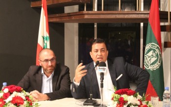الإعلامي سامي كليب يوقع  كتابه في مركز معروف سعد الثقافي بدعوة من قطاع الطلاب في التنظيم الشعبي الناصري