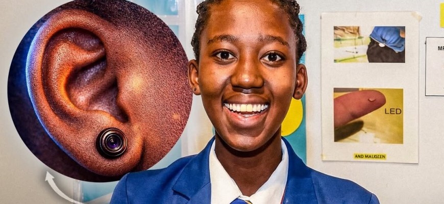 طالبة في السادسة عشرة تبتكر قرطًا ذكيًا يفضح المعتدين خلال ثوانٍ