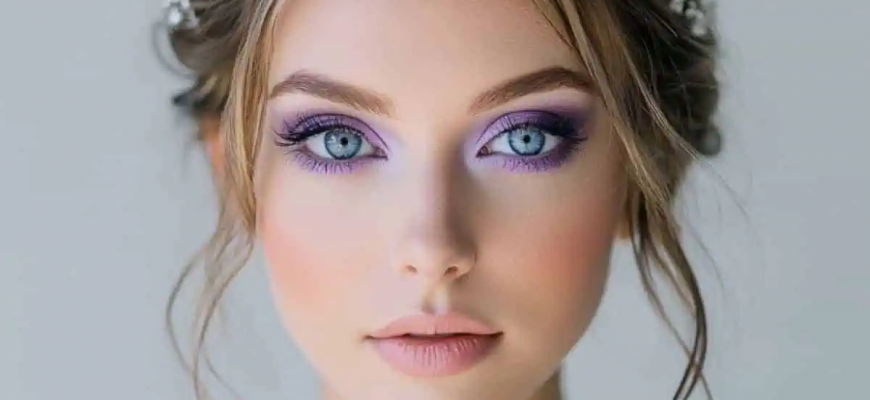 أفضل مكياج لإبراز العيون الزرقاء بطريقة جذابة