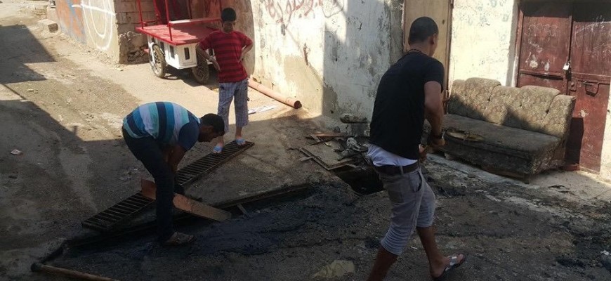 منطقة المنكوبين «مَنسِيّة».. أبناؤها «يأكلون القطط» منطقة المنكوبين «مَنسِيّة».. أبناؤها «يأكلون القطط»