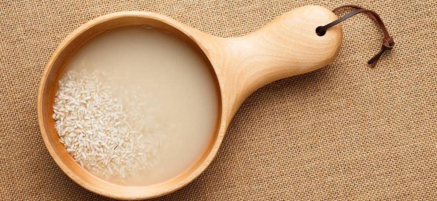 ماء الأرزّ... فوائد تجميلية أيضاً ماء الأرزّ... فوائد تجميلية أيضاً
