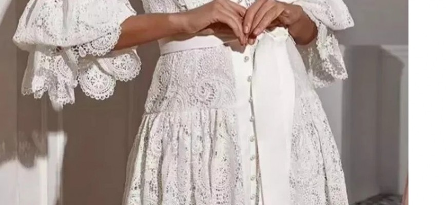 أبرز مميزات فساتين دانتيل سهرة لإطلالة فيها الكثير من الفخامة