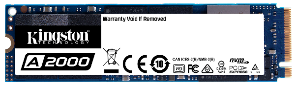كينغستون تطرح الجيل التالي من أقراص تخزين الحالة الصلبة A2000 NVMe PCIe عالية الأداء كينغستون تطرح الجيل التالي من أقراص تخزين الحالة الصلبة A2000 NVMe PCIe عالية الأداء
