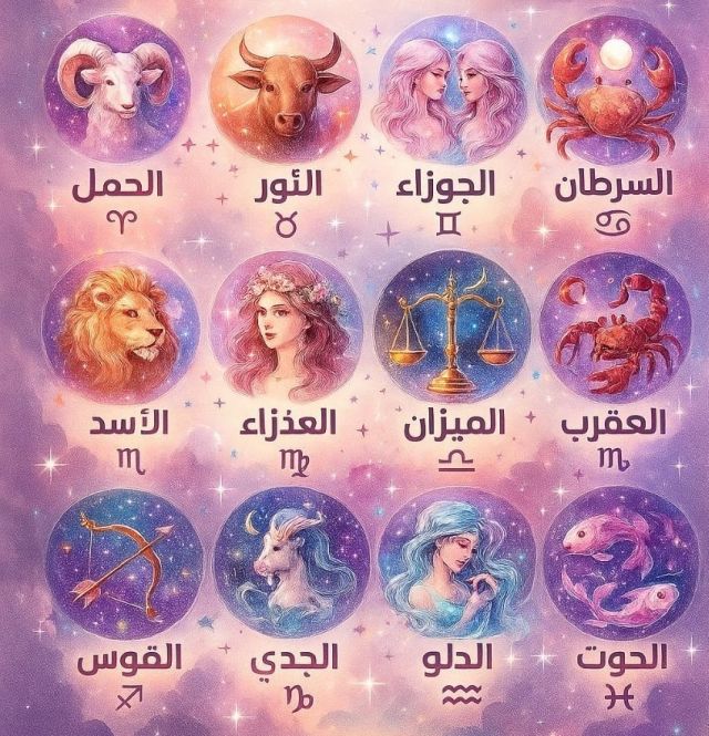 حظك اليوم وتوقعات الأبراج الأحد.. على الصعيد المهنى والعاطفى والصحى