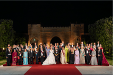 الديوان الملكي الهاشمي زفاف الأمير الحسين والأميرة رجوة