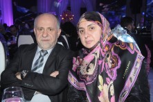 د. قبلان قبلان وعقيلته الحاجة سعاد 