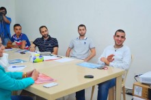 خلال المشاركة في الدورات