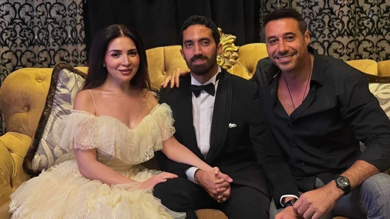 زفاف مي عز الدين يشعل السوشيال ميديا... ونجوم الفن يتسابقون بالتهاني!