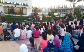يوم ترفيهي لأطفال مؤسسة معروف سعد في Macdonald's في صيدا