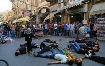 انطلاق مهرجان مسرح الشارع في الجنوب
