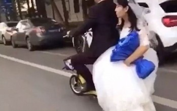 زفّ عروسته على سكوتر فماذا حصل؟!