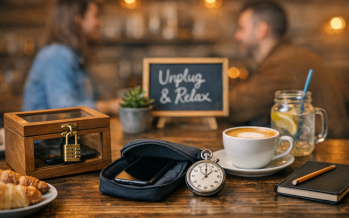 مقهى يدفع لك لتُغلق هاتفك… هل حان وقت استعادة لحظاتنا الضائعة؟