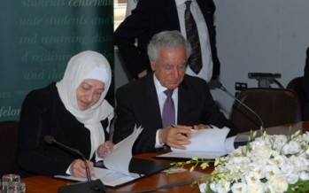 الحريري وجبرا وقعا مذكرة تجديد الشراكة بين مؤسسة الحريري وLAUلخمس سنوات قادمة