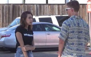 سألت مئة رجل قبول اقامة علاقة حميمة معها