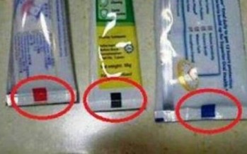 قبل شراء معجون الأسنان إقرأوا هذا الخبر...ماذا يعني اللون في أسفل أنبوب معجون الأسنان؟