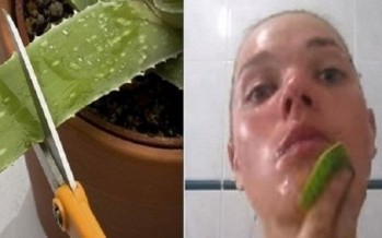 دلّكت وجهها بالصبار لـ15 دقيقة يوميًا.. ماذا جرى لها؟