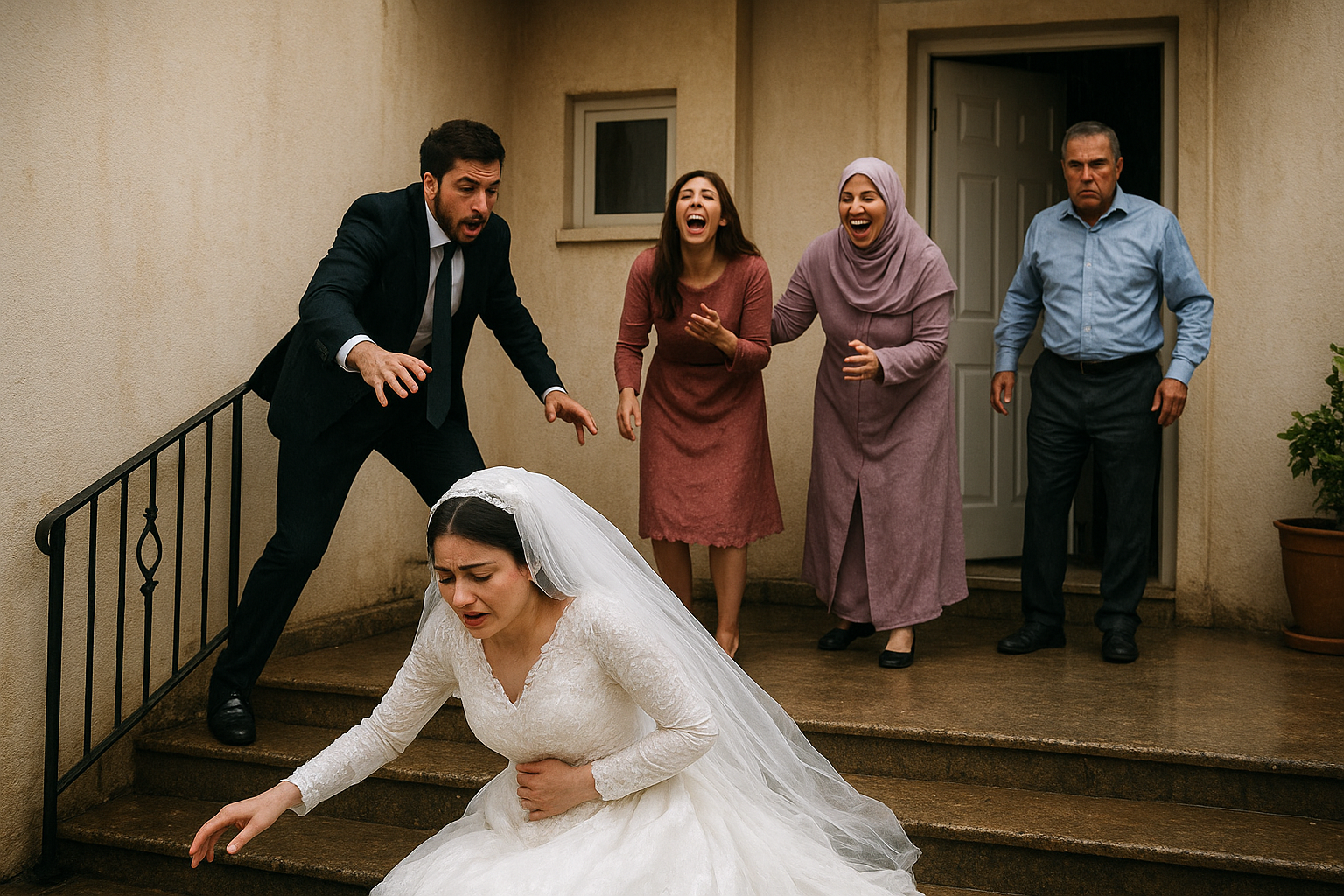 والد عروس يلغي الزفاف بعد تصرّف صادم من العريس وعائلته لحظة تعثر ابنته