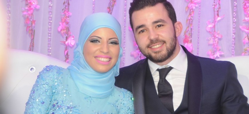 الخطيبان حسين حجازي وجنى دنش