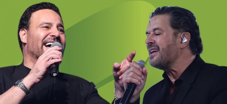 راغب علامة يتلقى تهنئة خاصة من عاصي الحلاني عن أغنية “ترقيص”