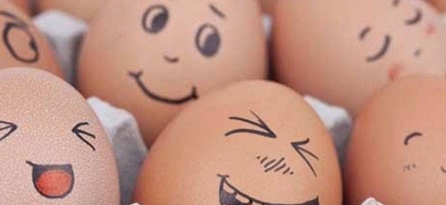 البيض لبشرة حيوية! البيض لبشرة حيوية!