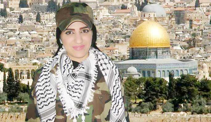 الفنانة الفلسطينية ميرنا عيسى الفنانة الفلسطينية ميرنا عيسى