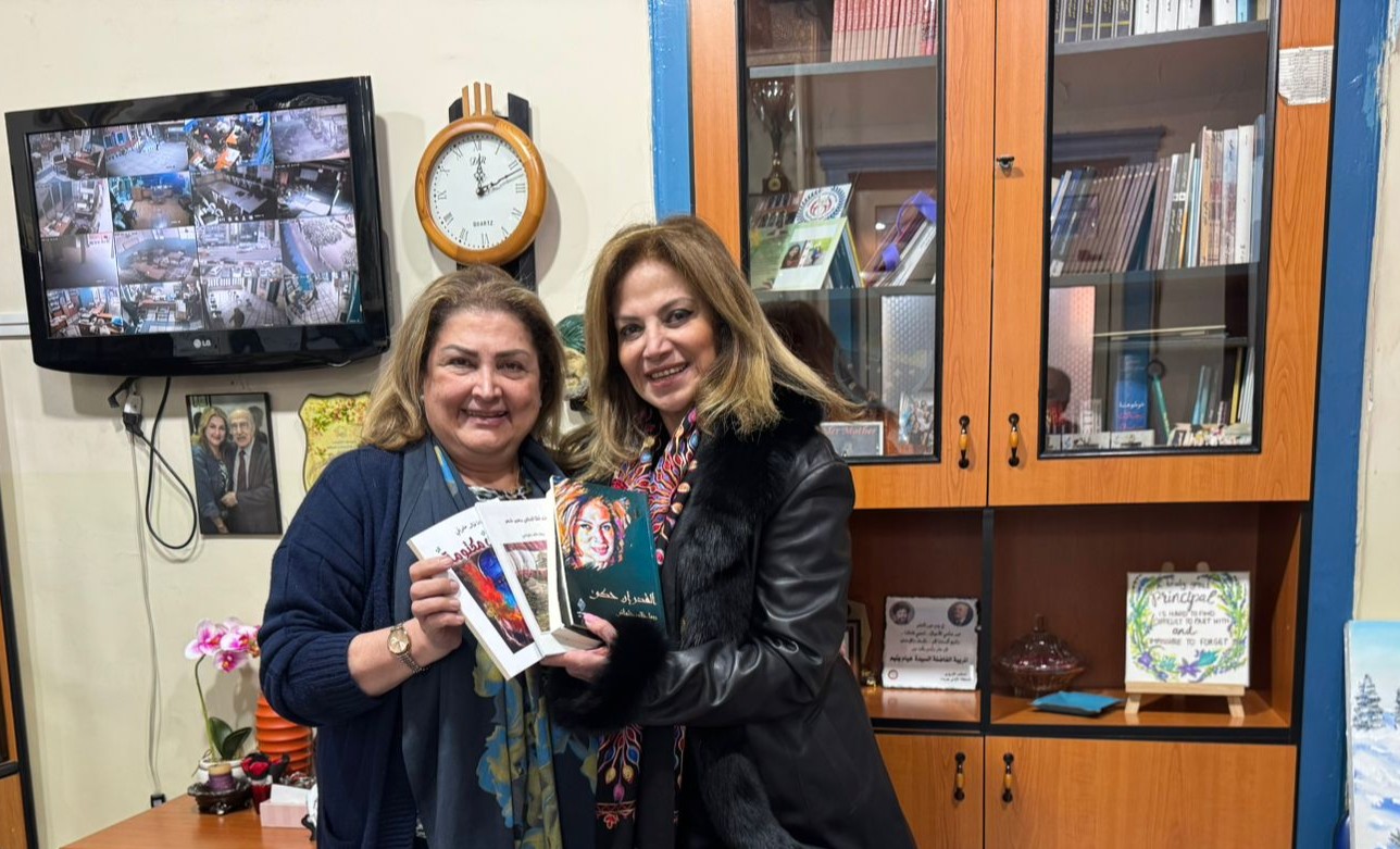 الأديبة حلواني زارت مؤسسات المعهد العربي التربوية