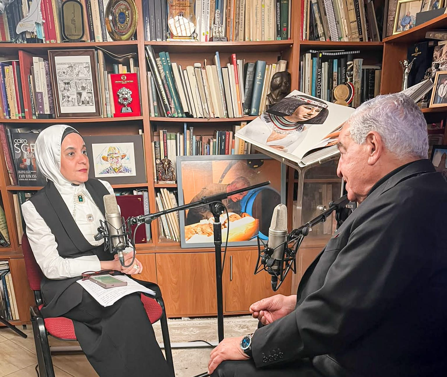 زاهي حواس في «كلام يطمن»: أواجه الأفروسنتريك خارج مصر.. ولا سند علميًا لربطهم بالحضارة المصرية