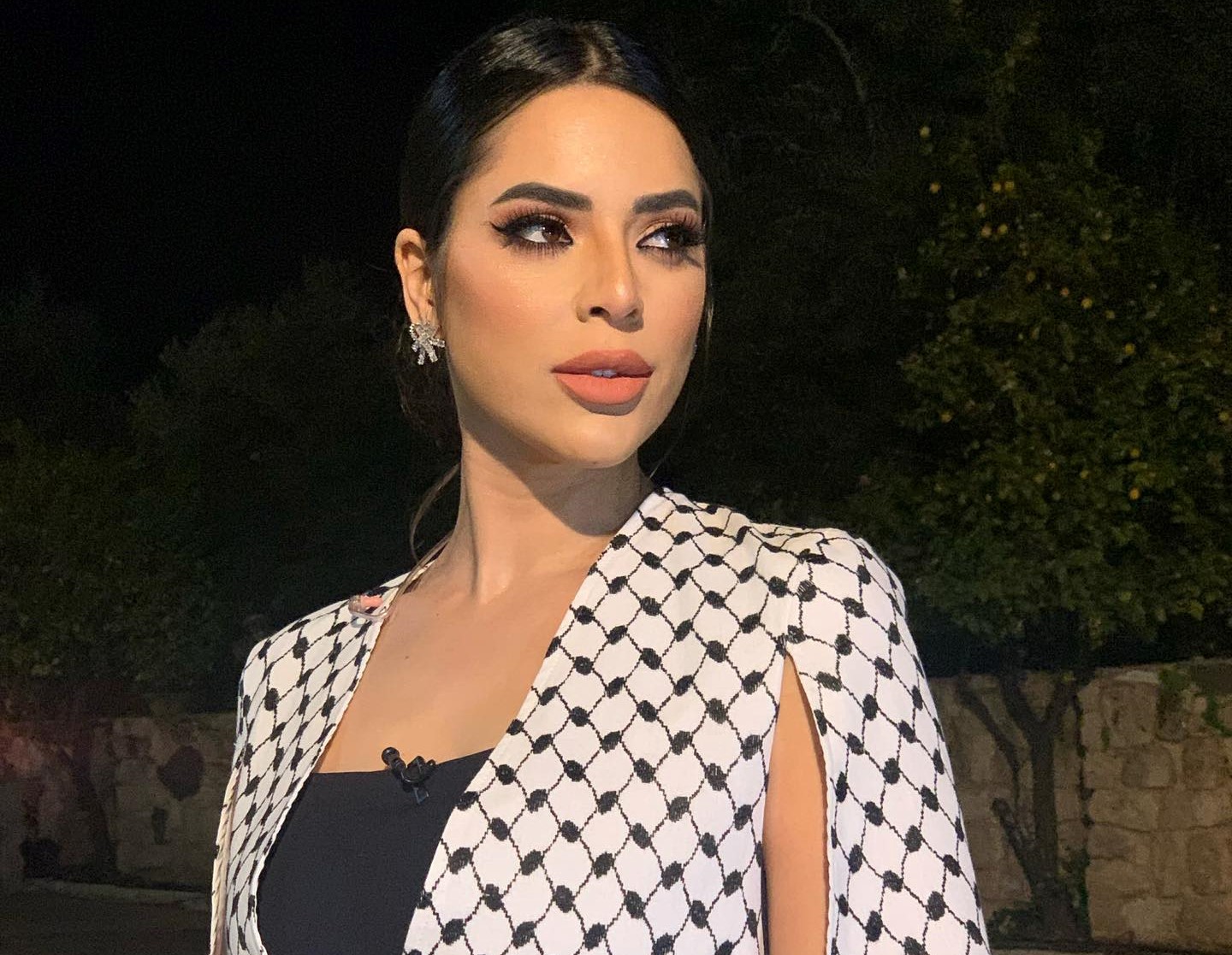 الاعلامية الفلسطينية إيمان بسيوني.. سفيرة الخير والإنسانية